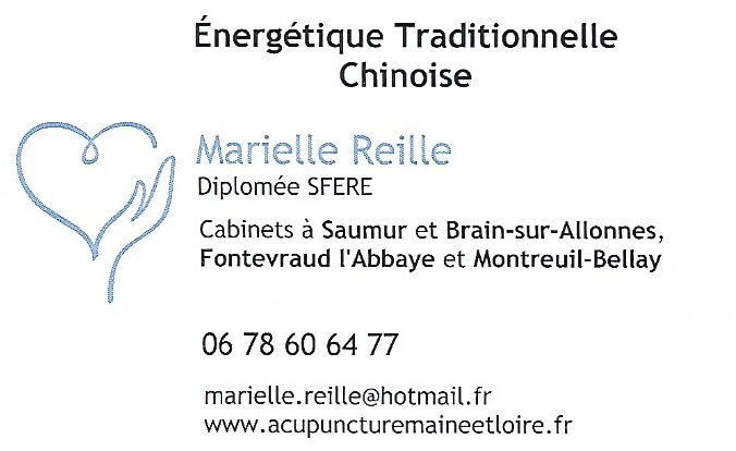 Carte de visite de Marielle Reille